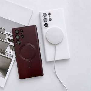 <span class=keywords><strong>เคส</strong></span>โทรศัพท์แบบไร้สายสุดหรูสำหรับ Samsung Galaxy S26 S25 S24 Ultra S22 S23 <span class=keywords><strong>S21</strong></span> S20 Plus Note 10 20 <span class=keywords><strong>เคส</strong></span>แม่เหล็กแบบนิ่ม - Product Image 4