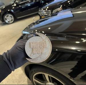 Compre un Colgante con Letra de Moissanita Iced Out_ Joyería Hip Hop Personalizada de Plata de Ley 925 en Línea - Product Image 1