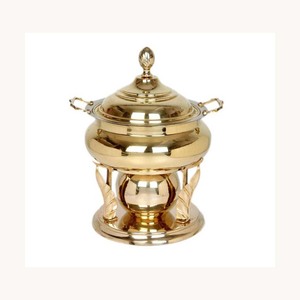 Modern Roll Top Chafing Dish Metal Stylish Customized Food Warmer Chafing Dish New Design For Hotel Banquet Service - Product Image 5