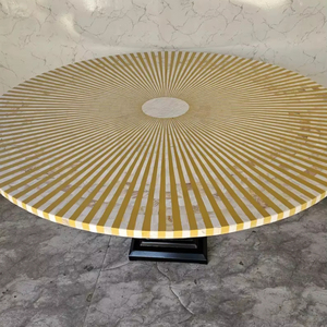 Modern Solid Wood <b>Epoxy</b> Resin <b>Table</b> <b>Top</b> Foldable Dining Room Furniture for Home or Kitchen Stylish Living Room Accessory - Product Image 1