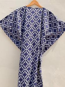 Indigo Designer <b>Kaftan</b> Dress Bulk Order Resort Wear Women <b>Kaftan</b> - Product Image 3
