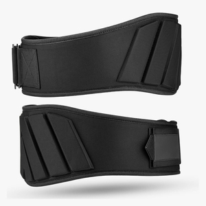 Ceintures de musculation respirantes personnalisées en nylon, robustes pour squats, entraînement de force, en nylon et néoprène, auto-bloquantes pour la gym - Product Image 1