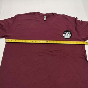 T-shirts personnalisés Next Level 6010 Tri Blend avec impression sérigraphique pour les entreprises promotionnelles américaines, vente en gros de vêtements en vrac - Product Image 5