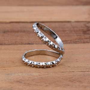 SHYAM JEWELRS 925 Sterling Silver Celestial Splint <b>Ring</b> <b>Moon</b> & Sun Adjustable Arthritis Support Band Luxury Unisex - Product Image 3