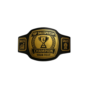 Cinturón de Campeonato Personalizable para el Mejor Vendedor, Premio de Ventas Personalizado, Diseños de Trofeos Resistentes - Product Image 1