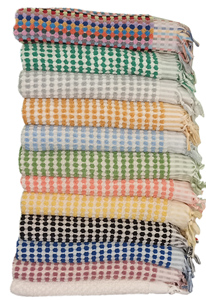 <b>Turkish</b> Hammam Peshtemal <b>Beach</b> and Bath <b>Towels</b> Wholesale - 100X180CM 100% Cotton Peshtemal <b>Towel</b> Fouta Kikoy Pareo Turkiye - Product Image 5