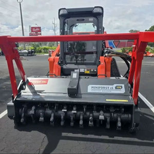 Cargadora de orugas Kubota SVL97-3 con motor diésel de 75KW y accesorio triturador forestal, 1 año de garantía - Product Image 4