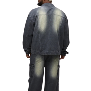 Chaqueta Vaquera para Hombre Talla Grande, Tela al por Mayor, Personalizable, Muestra Gratuita, Mejor Calidad - Product Image 2