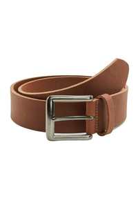 Ceintures unisexes en cuir de buffle véritable, boucle en acier, style vintage, écologiques, durables, best-sellers - Product Image 5