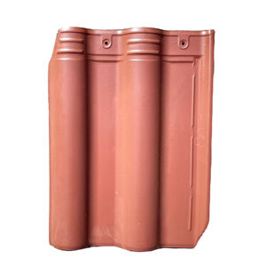 Tejas de Barro Esmaltadas Resistentes al Calor, Diseño Corrugado, 300 x 400 mm, Varios Colores para Uso en Hoteles - Product Image 3