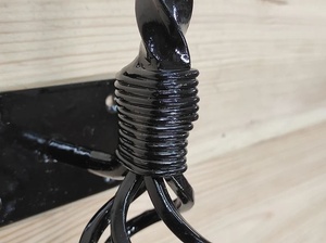Matériel de clôture en fer galvanisé de style traditionnel Iron Nature avec barres torsadées et extrémités sphériques pour clôtures, treillis et portails – Durable - Product Image 4