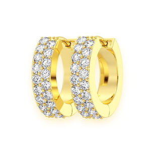 Boucles d'oreilles de luxe ZAWO HOUSE VVS1 en moissanite taille poire, bijoux de mariage en argent 925 pour femme - Product Image 1