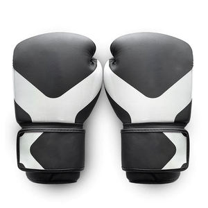 Premium Matte PU Leather Boxing <b>Gloves</b> Custom Logo Gym Training Heavy Bag Sparring Mitts For Men Women Target Sports Wholesale - Product Image 4