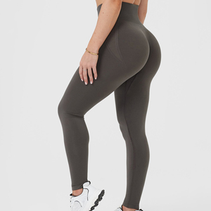 New Arrival Women's High Waist Breathable Leggings Casual Gym Yoga Sportswear Wholesale Fitness Women Leggings - Product Image 2