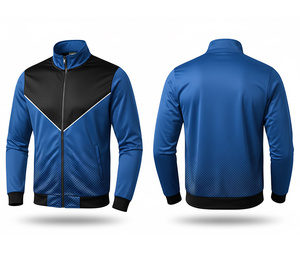 Fashionable <b>Zipper</b> <b>Jacket</b> for Casual & Sports Use Warm Breathable Quick Dry | Sizes Men Women Youth | Training <b>Jacket</b> - Product Image 5
