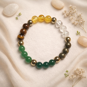 Natural Larimar Bohemia Style 8mm Round Gemstone Stretch <b>Beaded</b> <b>Bracelet</b> for Women Wholesale Supply - Product Image 1