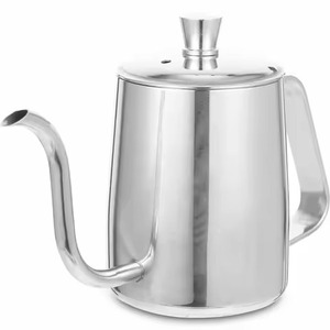 Classic <b>Tea</b> Coffee <b>Pot</b> Metal Kettle for Water Boiling Serving Home Kitchen Dining Table Use with Durable Body and Easy Use - Product Image 1