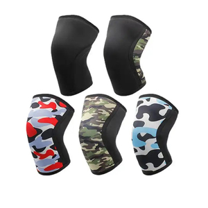 Flexible <b>Knee</b> Wraps 7mm Neoprene <b>Compression</b> Braces with Professional Protection for Weightlifting & Cross Training Unisex - Product Image 4