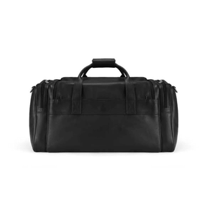 Sac de voyage en cuir de luxe marron, polyester durable, fermeture éclair, multi-poches, sac de week-end, bagage d'affaires, sac de sport, sac de gym - Product Image 5