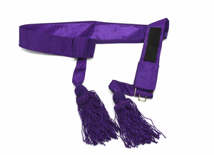 Ceremonial Waist Sash Belt <b>Braid</b> Style Formal Dress Waist Band Premium Quality Elegant Design for Events - Product Image 3