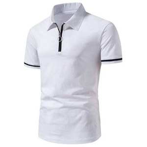 Polo de golf léger pour homme, demi-zip, manches courtes, respirant, vêtements de sport pour homme - Product Image 2