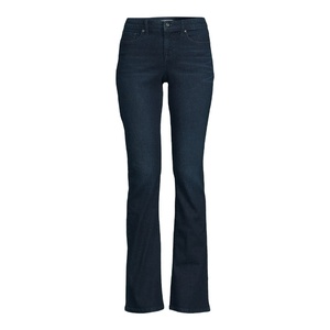 Jeans pour femmes à jambes larges Coton Spandex délavé Vêtements décontractés à la mode Prix de gros Quantité en vrac de la fabrication du Bangladesh - Product Image 4