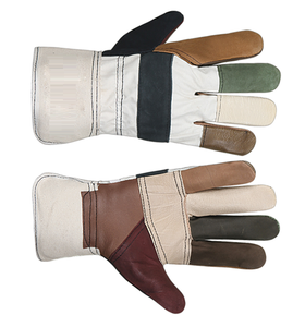 Guantes de seguridad de piel de cerdo para constructor, con pulgar recto, económicos, para conductores - Product Image 2