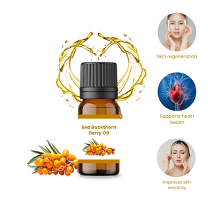 Sea Buckthorn Berry Carrier Oil Cold <b>Pressed</b> GMP Certified Ukraine Light <b>Orange</b>/Red 100% Pure Natural Skin Care - Product Image 4