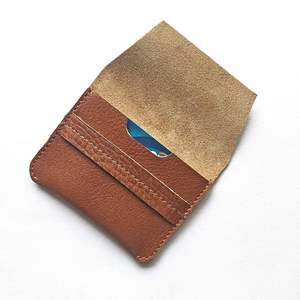 Porte-cartes classique en cuir pour homme, portefeuille fin en cuir véritable, étui pour cartes de crédit, organisateur de poche minimaliste pour affaires - Product Image 6