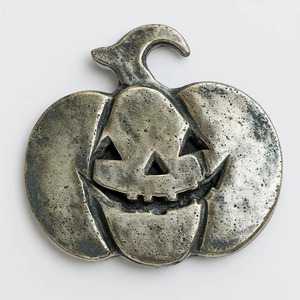 Decoración de Halloween de Calabaza Metálica Más Vendida con Cara en Relieve, Uso Interior, Duradera, para Adultos - Product Image 4
