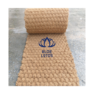 พรมปูพื้นใยมะพร้าวธรรมชาติทำมือจากเวียดนาม สำหรับบริเวณทางเข้าและพื้นที่ภายในอาคาร ขายดีที่สุด - Product Image 1