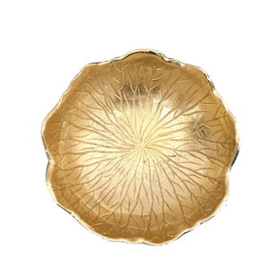 Tazón para Servir Frutas y Aperitivos - Negro y Dorado - Elegante Centro de Mesa Decorativo para el Hogar, Tazón para Charcutería - Product Image 3