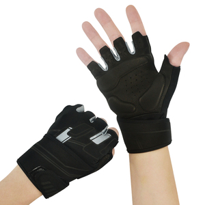 Gants de fitness et d'entraînement sans doigts de qualité supérieure, personnalisables avec logo, disponibles à la vente - Product Image 2