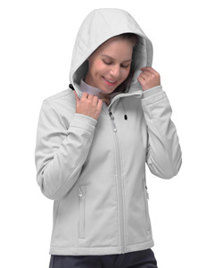 Veste softshell pour femme avec logo personnalisé, vêtements d'aventure en plein air, vêtements de neige coupe-vent avec emballage personnalisable, veste softshell pour femme - Product Image 2