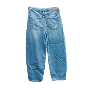 Jeans de Mezclilla de Cintura Alta y Pierna Recta para Hombre, Estilo Casual de Otoño, Algodón de Peso Medio, Corte Regular - Product Image 4