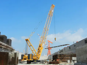 Machinerie de levage XLC150 <span class=keywords><strong>Grue</strong></span> à flèche en treillis sur chenilles de 150 tonnes <span class=keywords><strong>Prix</strong></span> compétitif En stock - Product Image 5