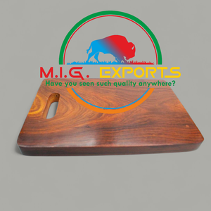 Tabla de cortar de madera para cortar verduras para uso doméstico, en la cocina y en restaurantes. - Product Image 1