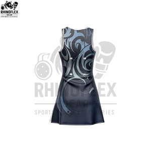 Nouveauté, uniformes de netball unisexes personnalisables, respirants, à séchage rapide, 100% polyester, de qualité supérieure, légers - Product Image 3