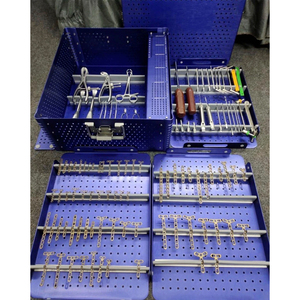 Kit d'instruments chirurgicaux orthopédiques vétérinaires pour plaques traumatiques de petits animaux 1.5 à 3.5 - Product Image 3