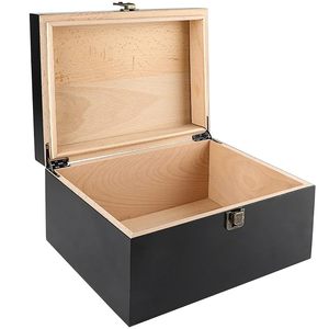 Wooden Keepsake Box with Hinged Lid Handcrafted Decorative Storage Box for Jewelry <b>Memory</b> <b>Gifts</b> Home Decor - Product Image 1