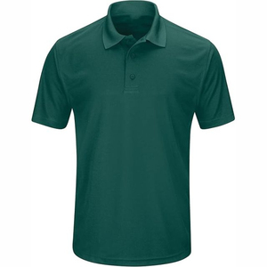 Manufacturer Custom Embroidered Logo Anti-Wrinkle Cotton Knitted Button Short Sleeve Stripe Men's for <b>Shirts</b> - Product Image 2