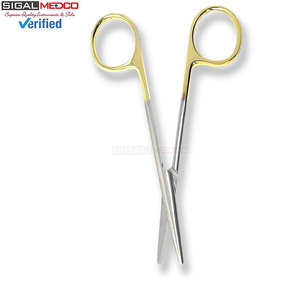 กรรไกรผ่าตัด TC Mayo ขนาด 5.5 นิ้ว แบบใช้มือ ผลิตจากเหล็กกล้าไร้สนิมเกรดทางการแพทย์คุณภาพสูง พร้อมใบมีดตรงทังสเตน - Product Image 6