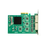Intel I210 GbE tarjeta LAN 4 PCIE CE FCC Certificado Compatible con múltiples cámaras tarjetas de red con cable interno con cable tarjeta LAN con cable Stock