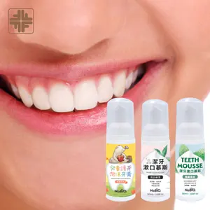 Commercio all'ingrosso pompa dentifricio mousse pacchetto per la salute orale