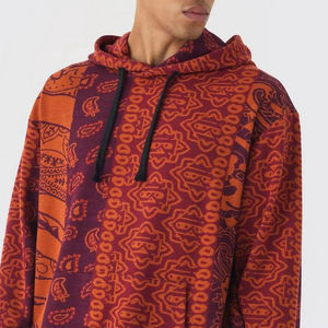 2026 Hot Selling Customized Logo Printing Winter <b>Men</b> <b>Hoodies</b> 100% Cotton Fleece Pullover with Pocket Unisex Made in Pakistan - Product Image 3