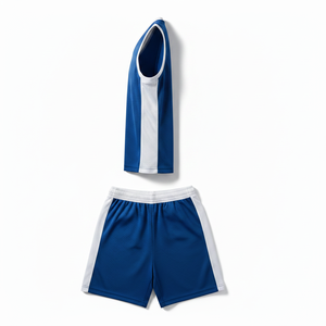 Maillot de basket-ball sans manches unisexe personnalisé avec impression numérique, nom de l'équipe, numéro, taille plus, tissu de haute qualité, séchage rapide - Product Image 3
