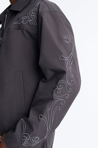 Men's <b>Grey</b> <b>Acid</b> <b>Wash</b> Solid Windbreaker <b>Tracksuit</b> Set Turn Collar Jacket Zip Pants Streetwear 100% Nylon Heavyweight Casual - Product Image 6