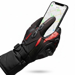 Custom Logo Design Breathable Motorbike Gloves Sublimation Printed Motorcycle Racing Gloves - Product Image 4