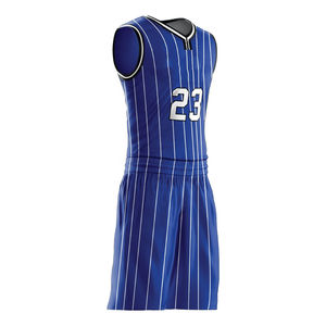 Vente en gros RAPID SPORTS – Maillot de basketball personnalisable pour hommes et femmes, imprimé par sublimation sur le devant, col en V, taille élastique, 100 % polyester, idéal pour l'hiver - Product Image 3