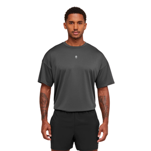 Camiseta Deportiva Oversize para Hombre, Ajuste Holgado, Transpirable, para Entrenamiento, Fitness, Culturismo y Deportes - Product Image 1